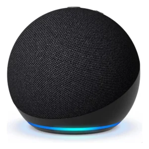 Alto Falante Inteligente Alexia Alexa Echo Dot 5 Alexia 5 Co Cor Preto