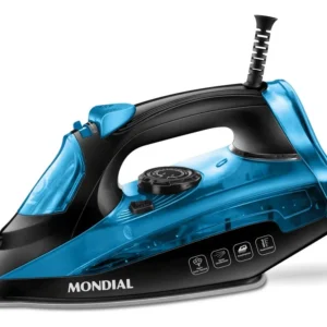 Ferro De Passar A Vapor F-53 Azul E Preto Mondial