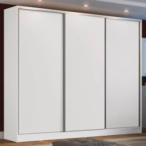 Guarda Roupa Casal 100% Mdf Madesa Zurique 3 Portas Corre